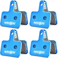 Plăcuțe de frână portocalii cu metal integral pentru frână ZOOM, 4 perechi, myBESTbike