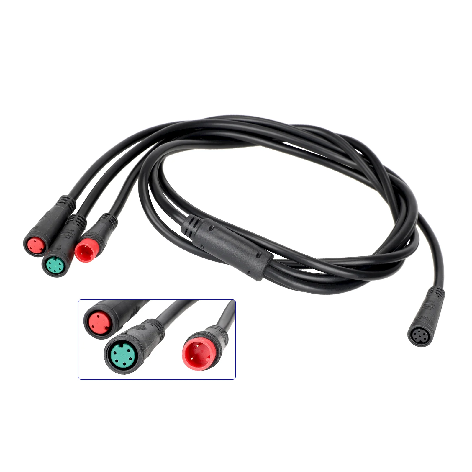 Cablu de conexiune negru cu 4 borne (model A) pentru Kukirin G3 Pro