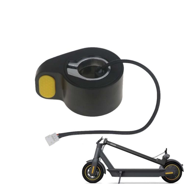 Manetă de accelerație galbenă, pentru Segway Ninebot G30 Max