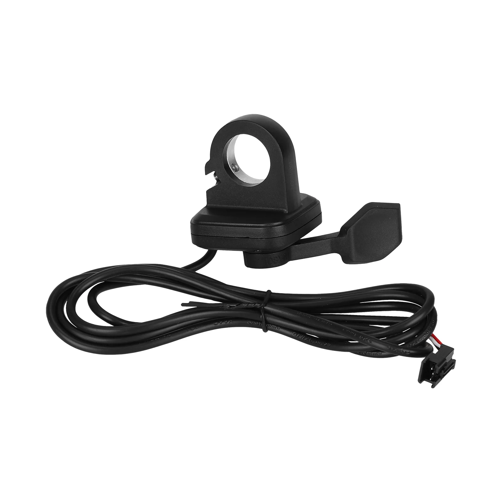 Manetă de accelerație dreaptă neagră, conector SM, pentru ghidon, Wuxing