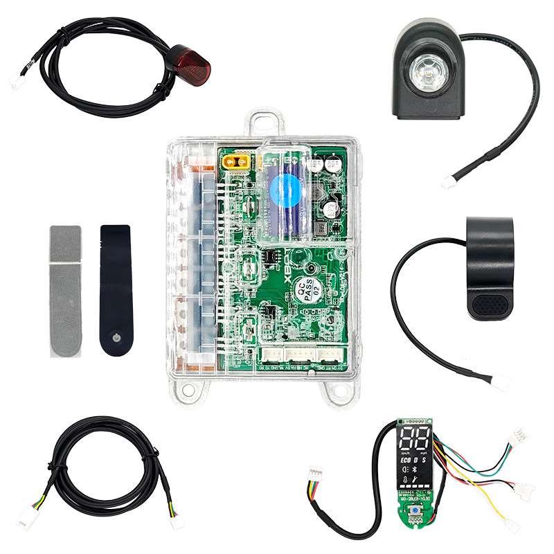 Set controler BLE Xbot cu afișaj și panou de lumină față, pentru trotinetă tip Xiaomi Pro