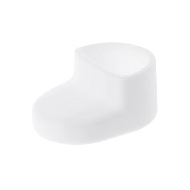 Husă de silicon albă pentru cârligul aripii spate, pentru Xiaomi M365