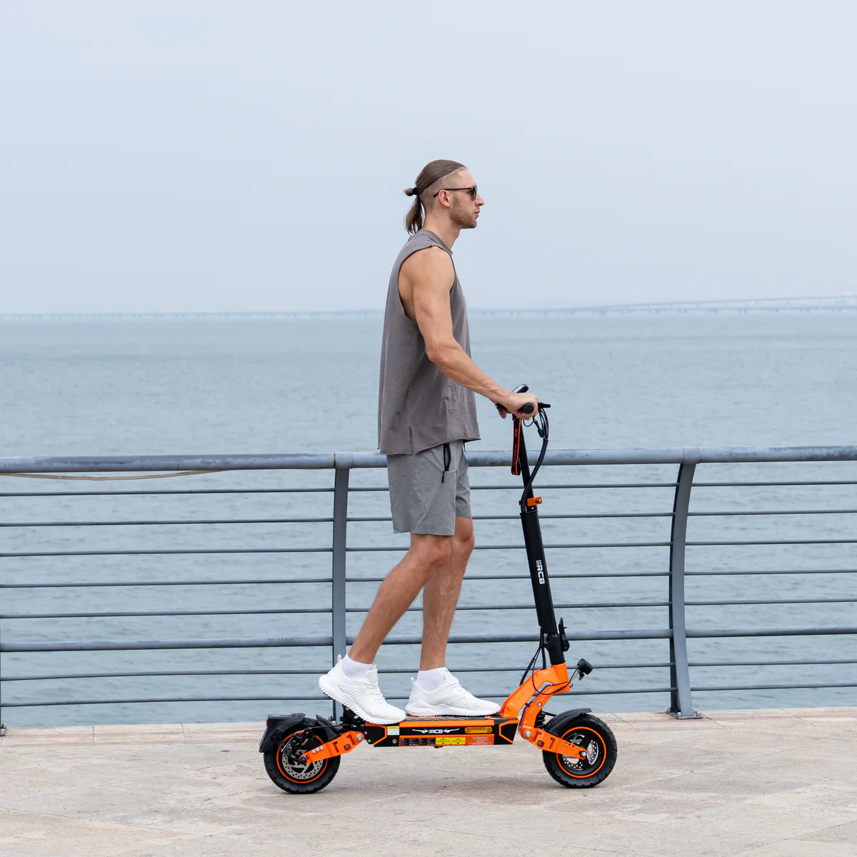 RCB D7 ABE, Trotinetă electrică, 500W, 48V 20.8Ah, 998Wh, 100km autonomie - imagine 4