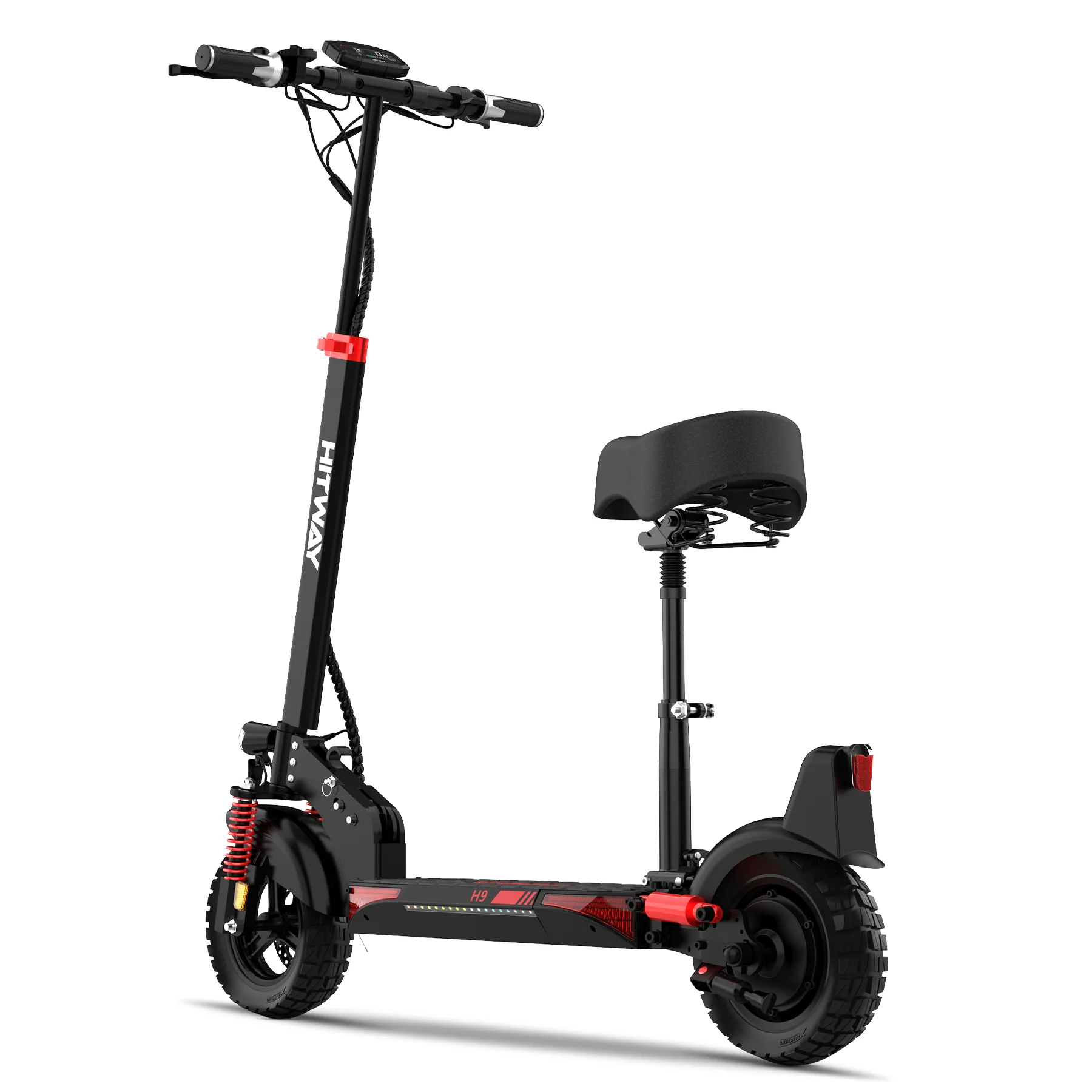 Hitway H9, Trotinetă electrică pliabilă, 500W, 48V 15.6Ah, 749Wh, 70km autonomie - imagine 7