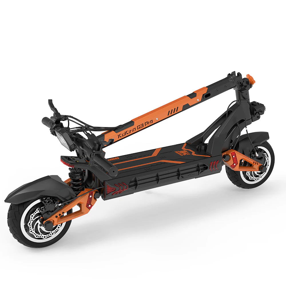 KuKirin G3 Pro, Trotinetă electrică, 65km/h, 1200W, 52V 23.4Ah, 1217Wh, 80km autonomie - imagine 4