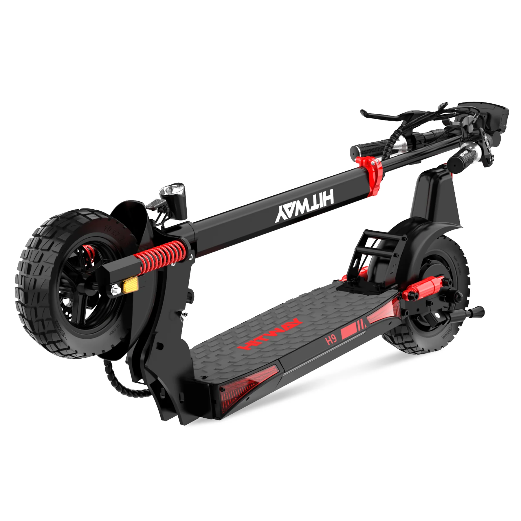Hitway H9, Trotinetă electrică pliabilă, 500W, 48V 15.6Ah, 749Wh, 70km autonomie - imagine 9