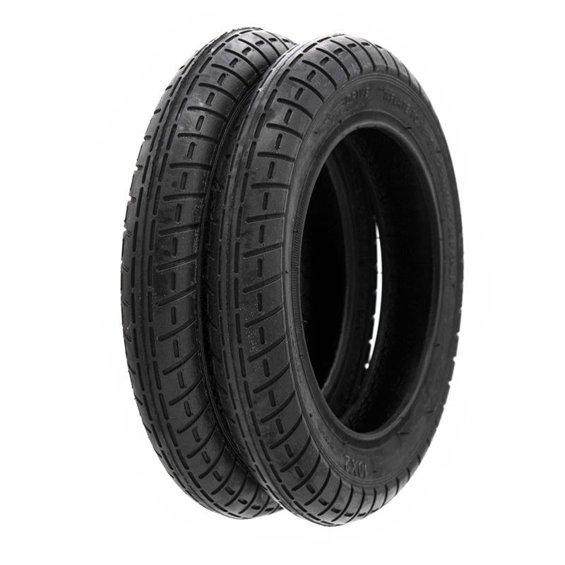 Set de anvelope de 10 inch pentru trotineta XIAOMI [Wanda] - negru