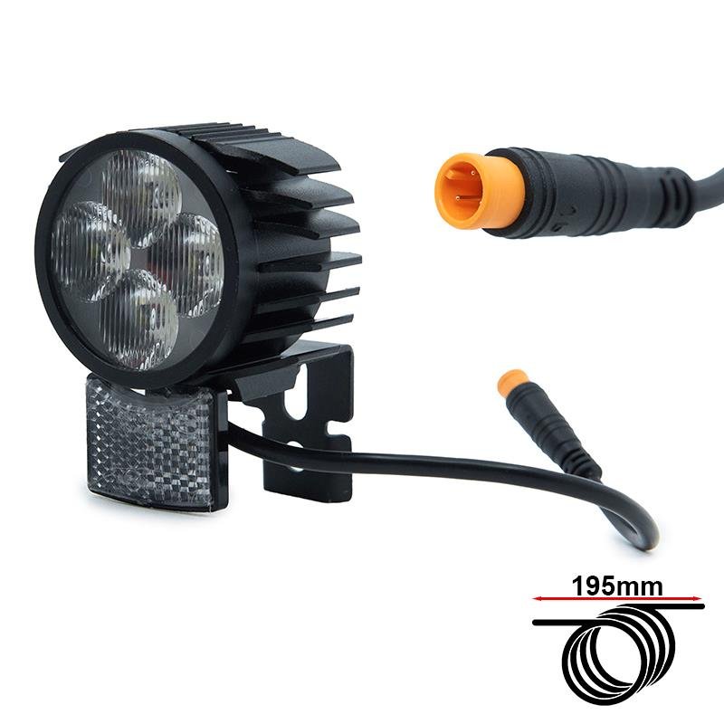 Far LED cu sonerie D-032 30-72V pentru Smartgyro