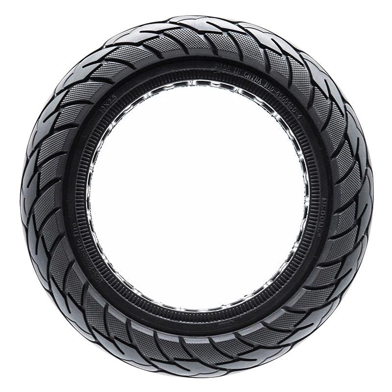 Anvelopă solidă ultraușoară 10x2.5-6.5/B44 - bandă [Ewheel] - diverse culori