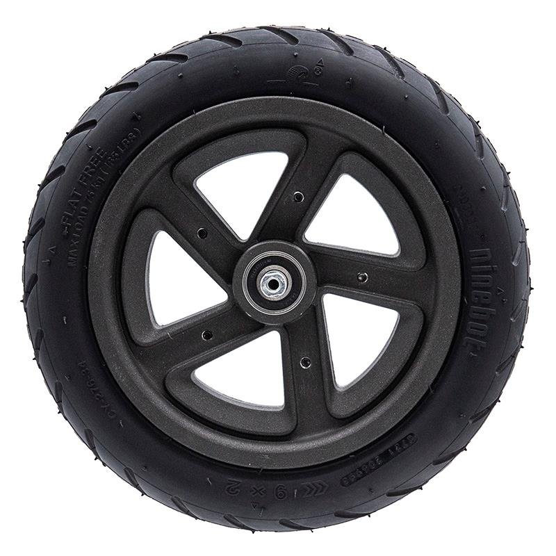 Jantă cu anvelopă solidă de 6,1" și flanșă de 44 mm pentru Ninebot E22
