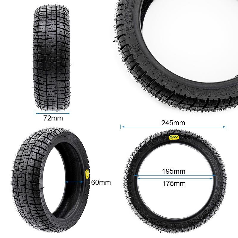 Anvelopă tubeless de offroad 10.5X2.75-7 [Ewheel]