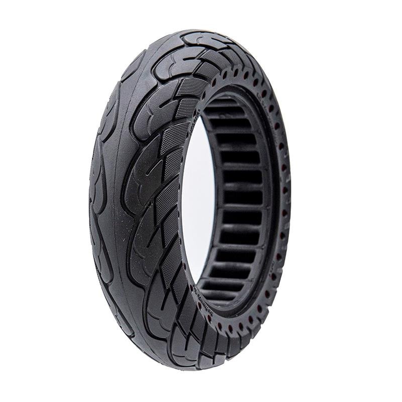 Anvelopă solidă ultra-ușoară 10x2.5-6.1/B44 - puncte roșii [Nedong]