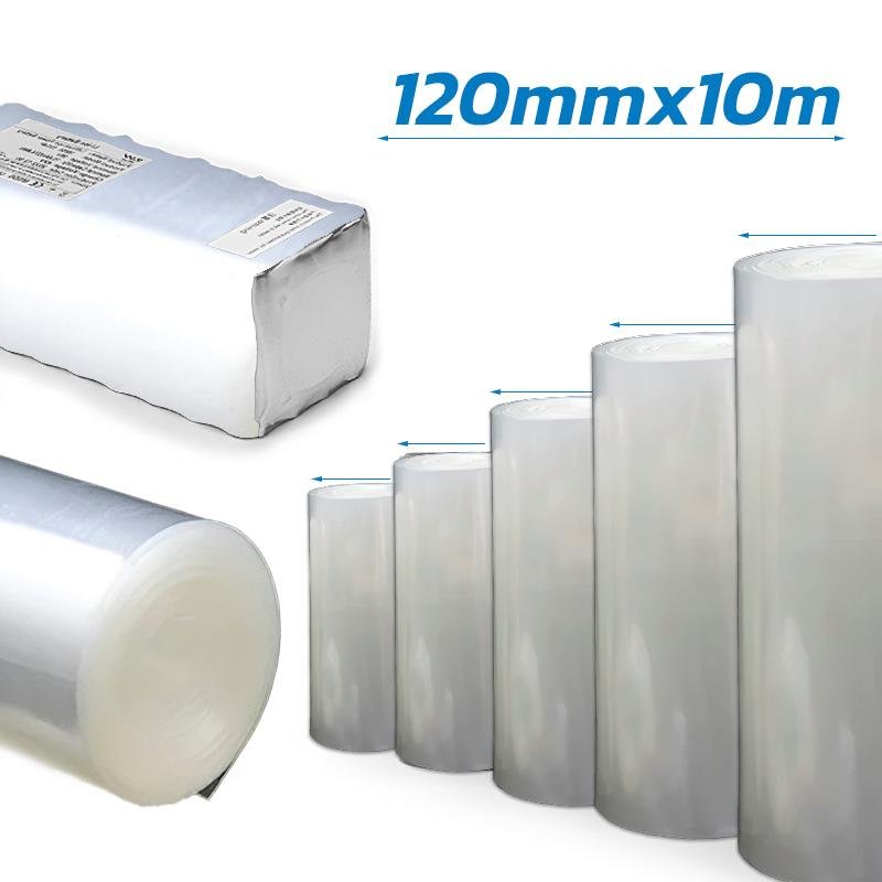Tub termocontractabil transparent 120 mm 10M