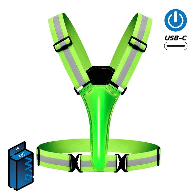 Vestă reflectorizantă cu lumină EWRV006