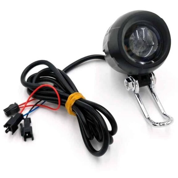 Lumină LED cu sonerie, negru, 36V-60V cu conector SM