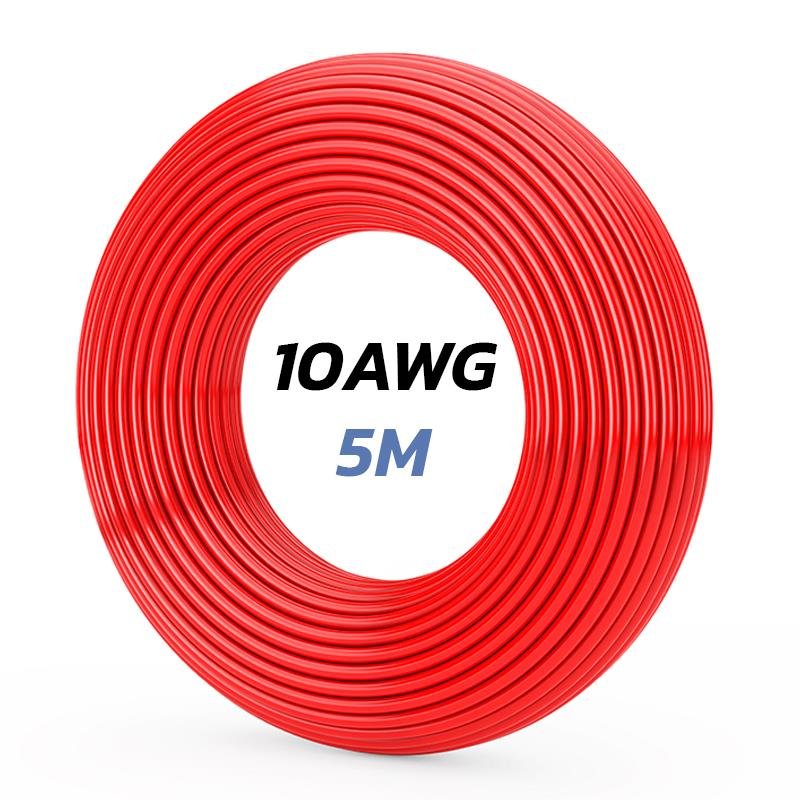 Cablu roșu 10 AWG - 5M