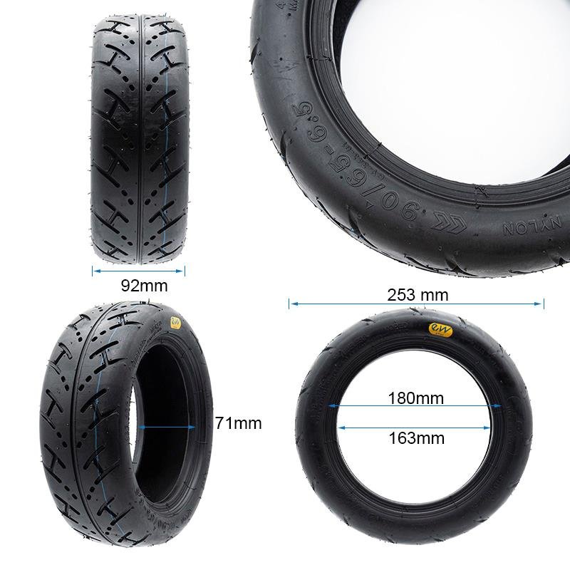 Anvelopă tubeless cityroad 90/65-6.5 [Ewheel]