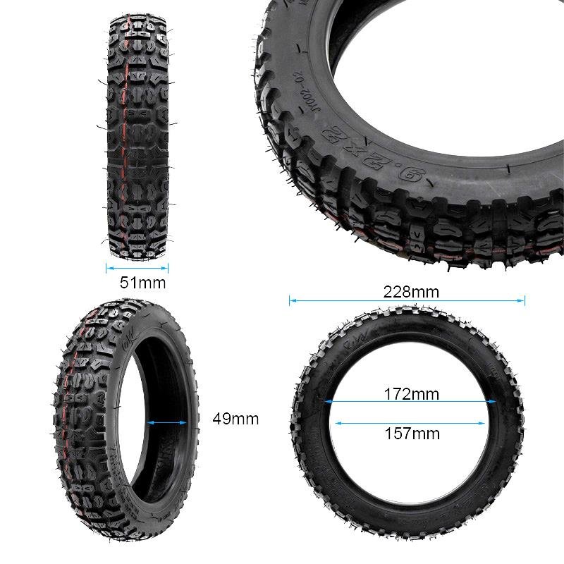 Anvelopă 9.2x2-6.1 anvelopă [eWheel]