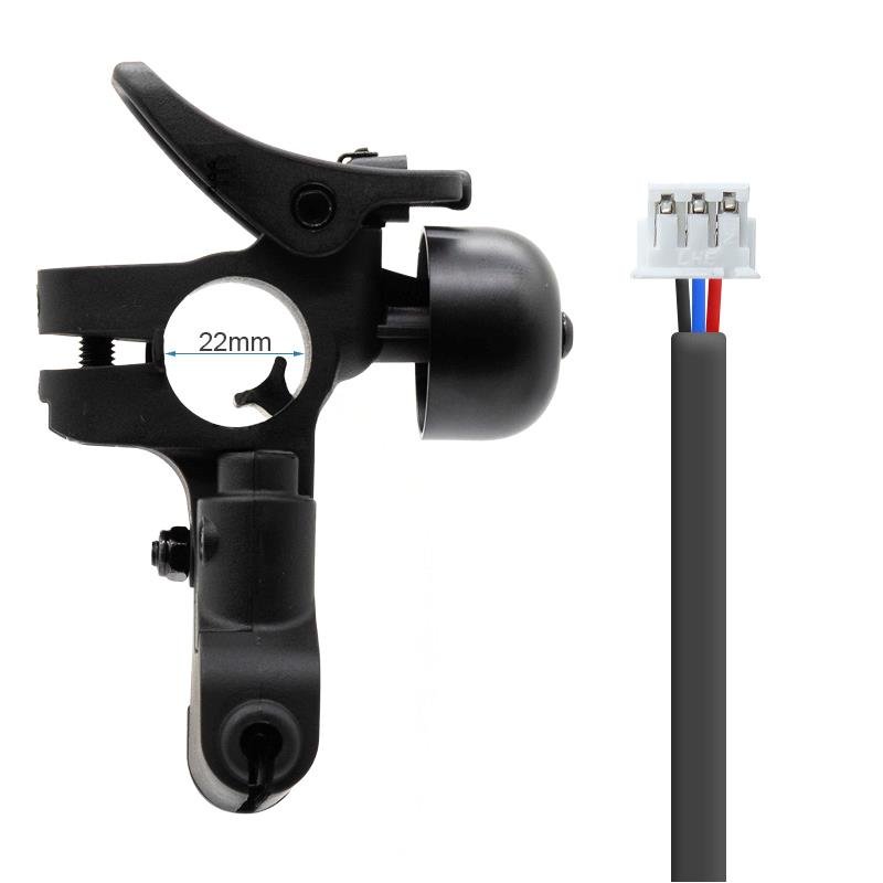 Manetă de frână stânga cu sonerie Ninebot F2/F2 Pro Plus [Ninebot] - Conector JST ZH