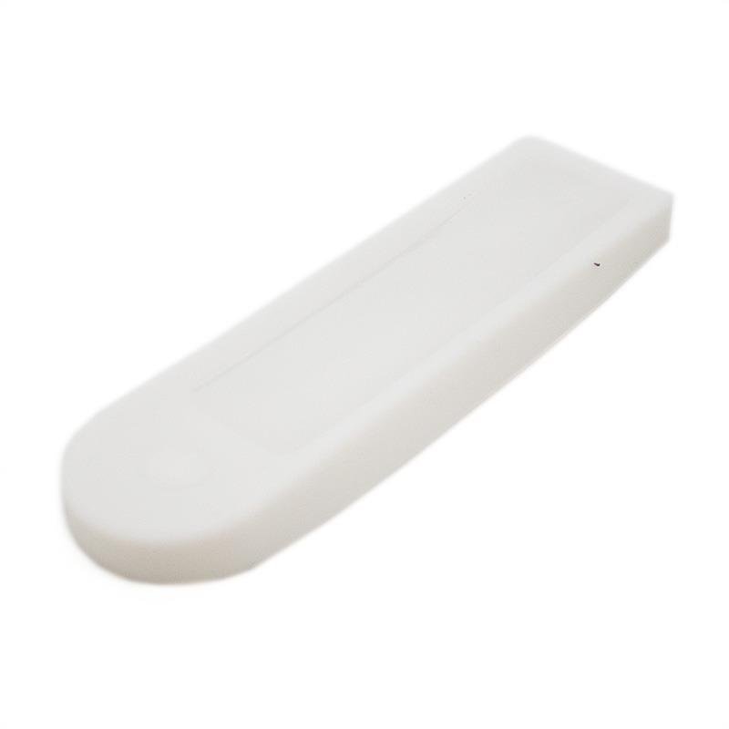 Protector alb impermeabil din silicon pentru un display simplu