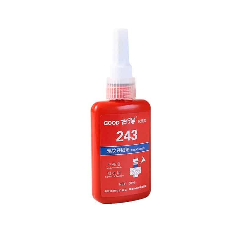 Adeziv pentru șuruburi 243, rezistență medie, 50 ml