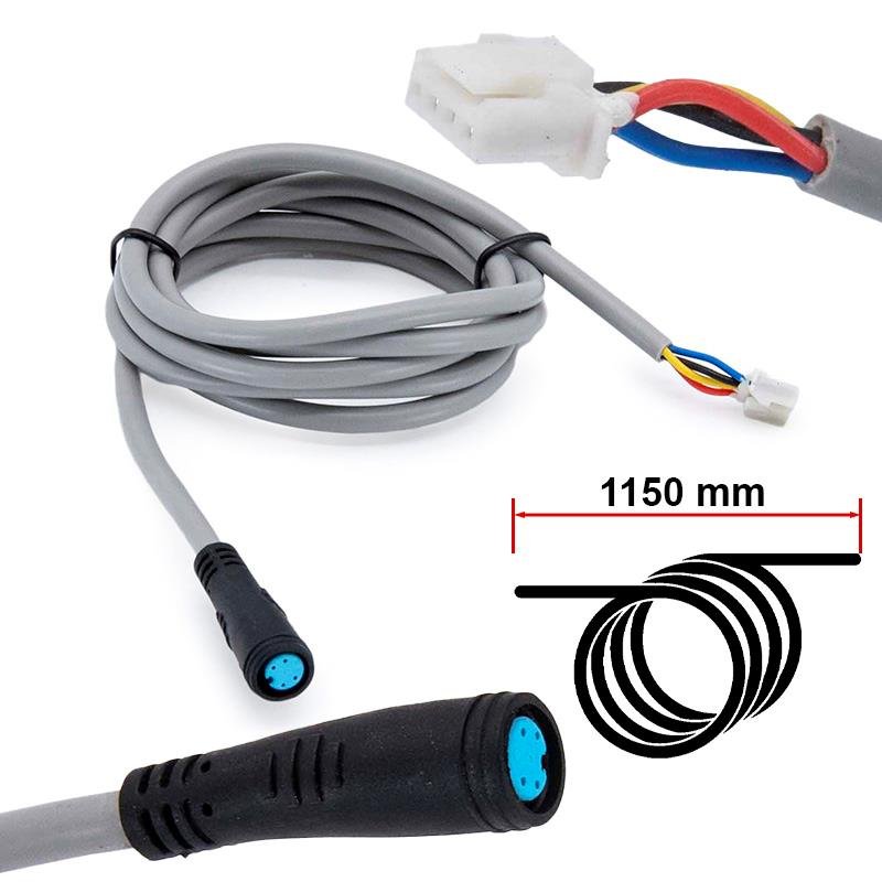 Cablu de comunicație impermeabil 8 mm pentru trotinete electrice Xiaomi - 1/1 1.18 m