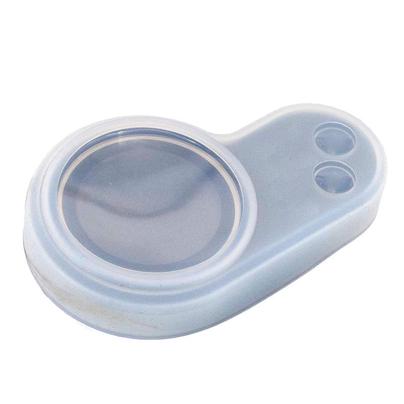 Protector alb din silicon impermeabil pentru display
