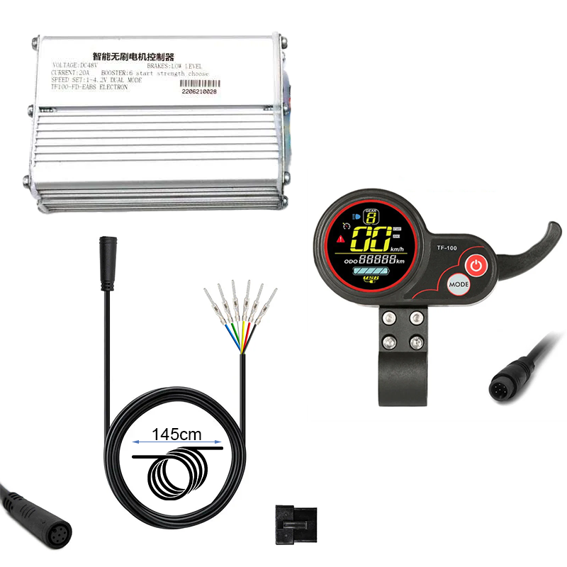 Set electronic TF-100 36/48V 20A 500/800 W