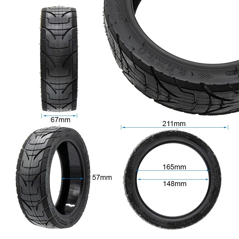 Anvelopă tubeless 8.5x3 cityroad EWHEEL PANTHERURBAN