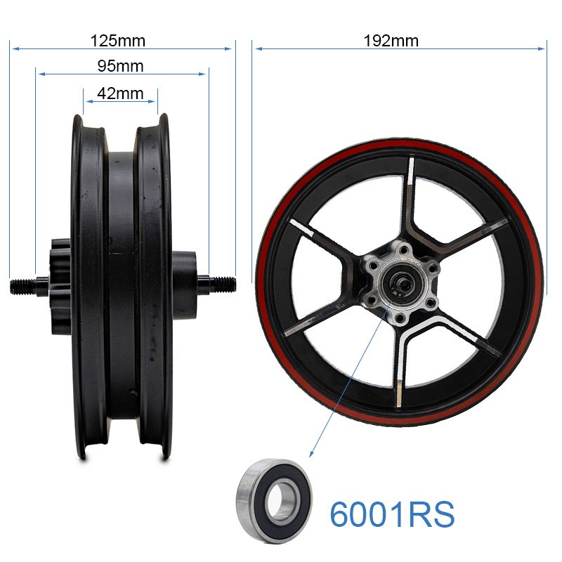 Roată față Niu KQi300X