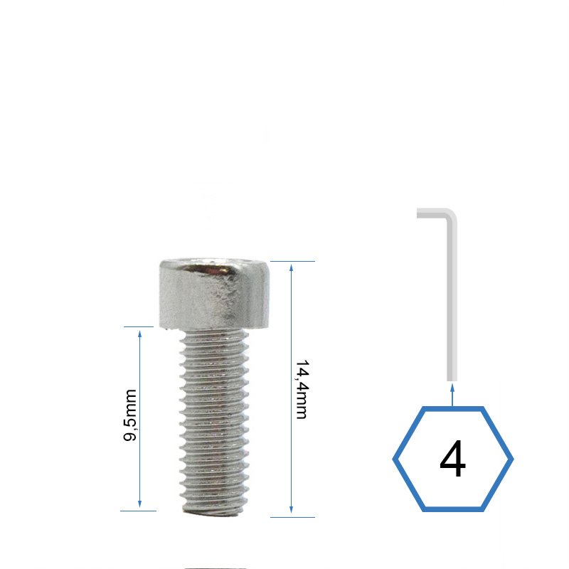 Șurub apărătoare de noroi Dualtron 30 buc