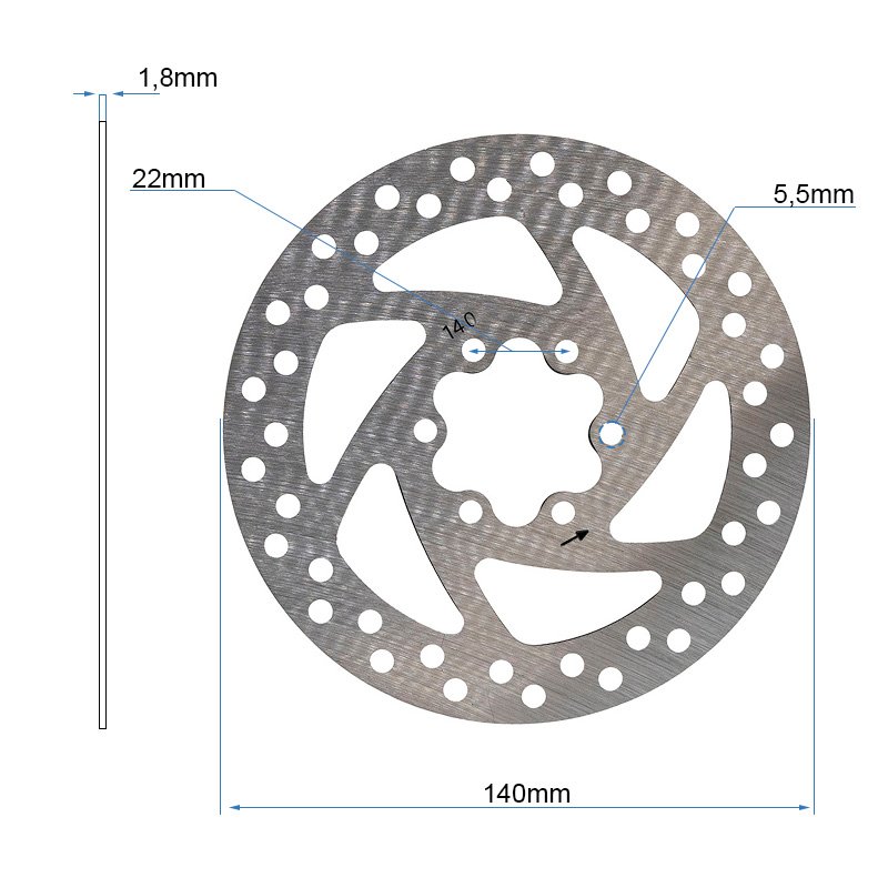 Kit frâne HIKERBOY FOXTROT PLUS