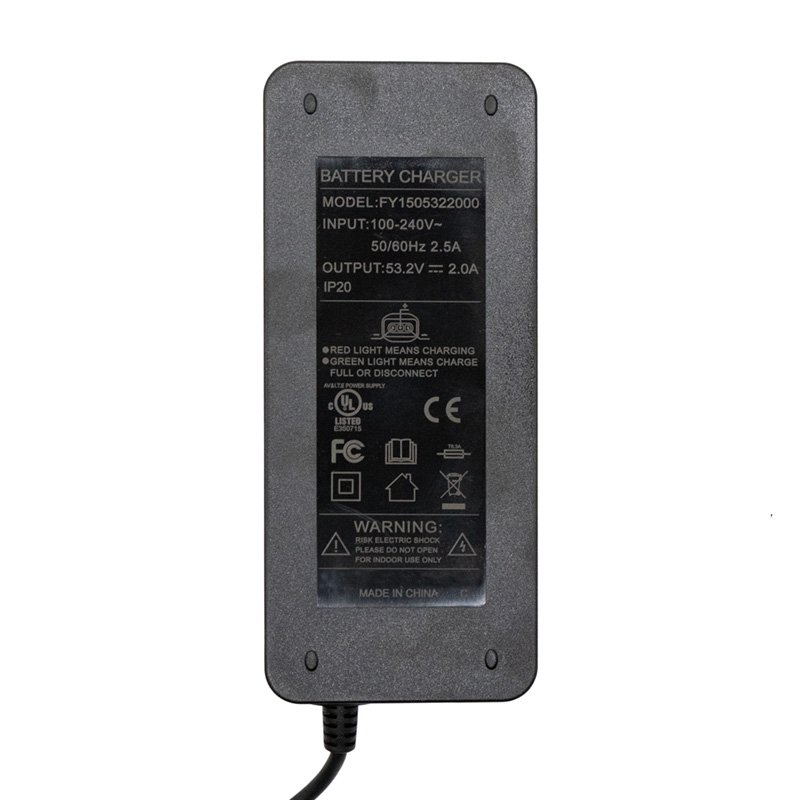 Încărcător premium 48V (ieșire 53.2V) 2A pentru NIU - conector SJT-125E