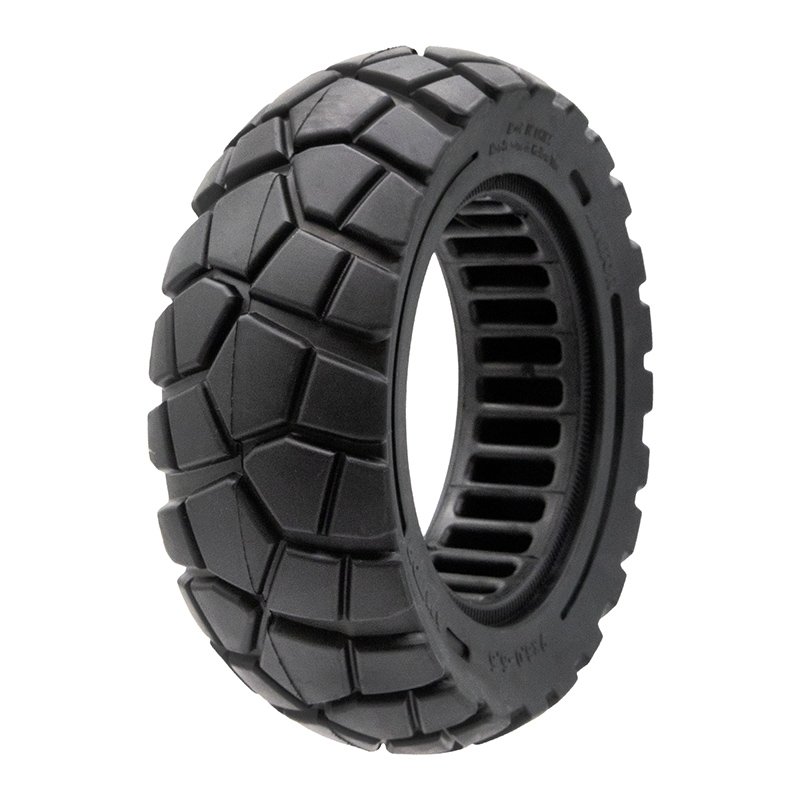 Anvelopă solidă 9x3-5.5 linie neagră [Amitor]
