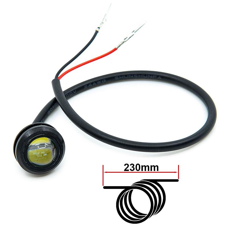 LED Vultur Alb 12-36V pentru Kukirin G2 Pro