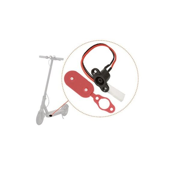Port de încărcare DC 8 mm cu capac magnetic pentru trotinete Xiaomi 1S, Essential și Pro2