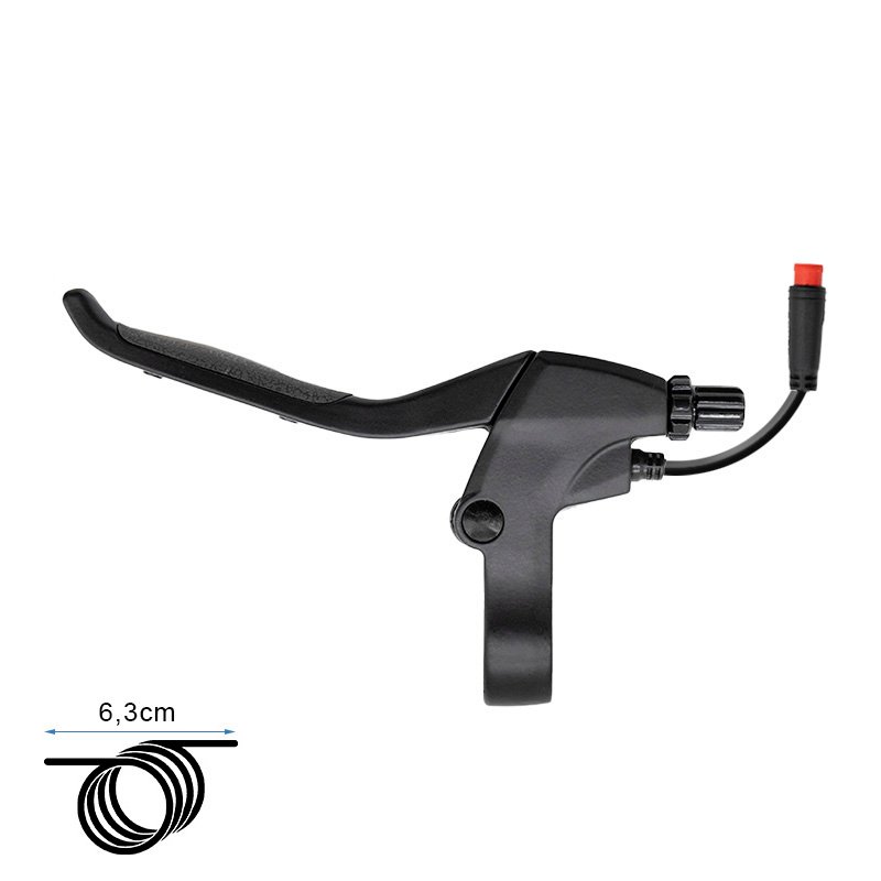 Manetă frână stânga cu conector impermeabil pentru Kukirin G2 Pro