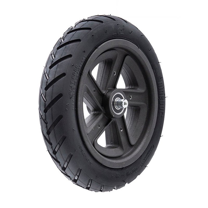 Jantă cu anvelopă solidă de 6,1" și flanșă de 44 mm pentru Ninebot E22