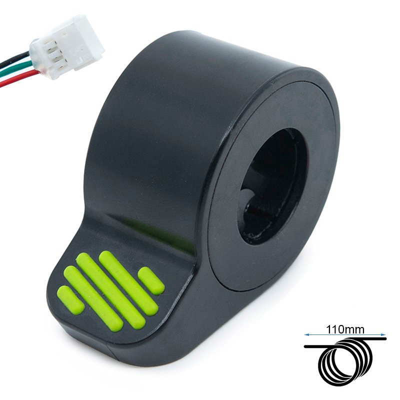 Manșon accelerație verde 10cm Ninebot E22/E25/E45 E [Ninebot] - Conector JST ZH