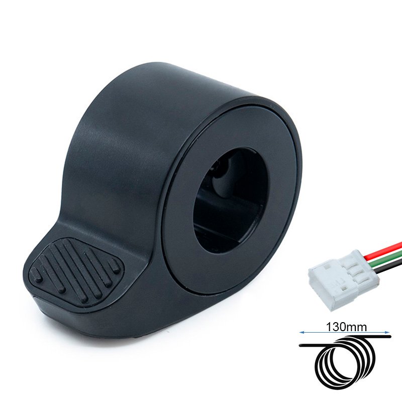 Manșon de accelerație negru 13cm Ninebot E2 E / E2 Plus [Ninebot] - Conector JST ZH