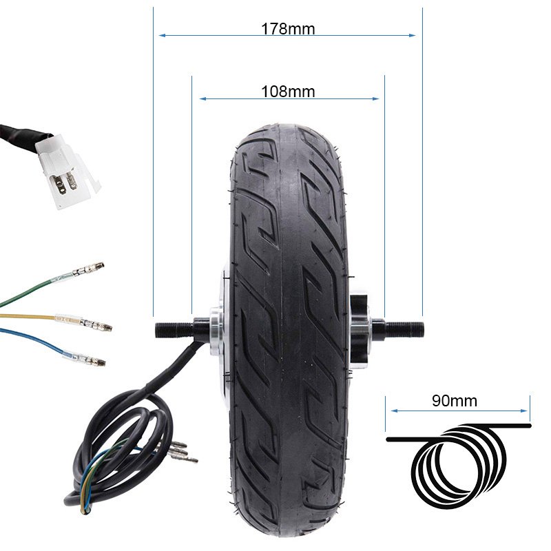 Motor 48 V 500 W 6.5/B50 pentru SmartGyro Speedway/Rockway (spate)