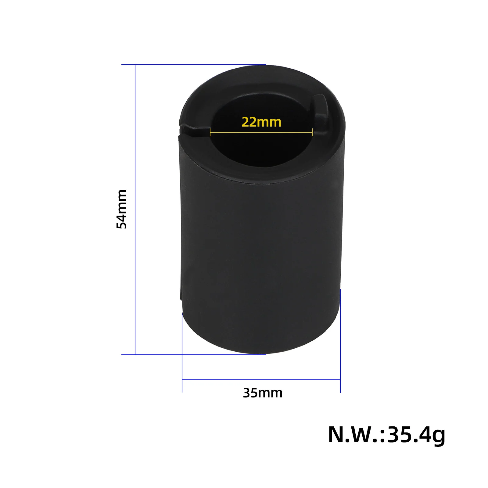 Inel decorativ din silicon pentru ghidon dreapta, Ninebot F3