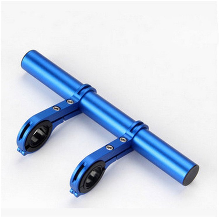 Prelungitor de ghidon din aluminiu, albastru, cu suport dublu, pentru M365