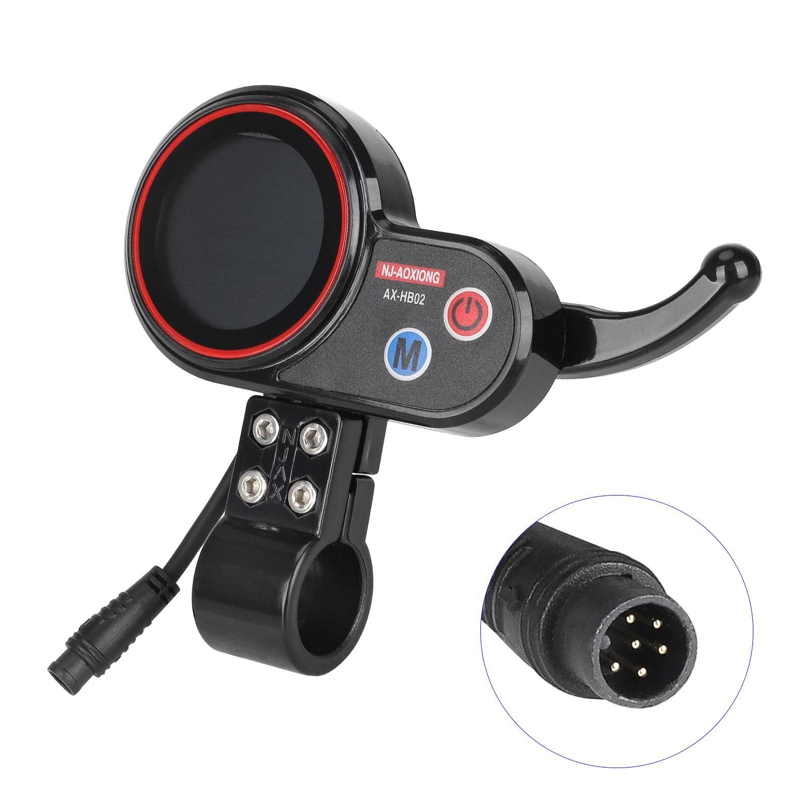 Afișaj LCD 48V AX-HB02 pentru trotinetă electrică, Cyberbot