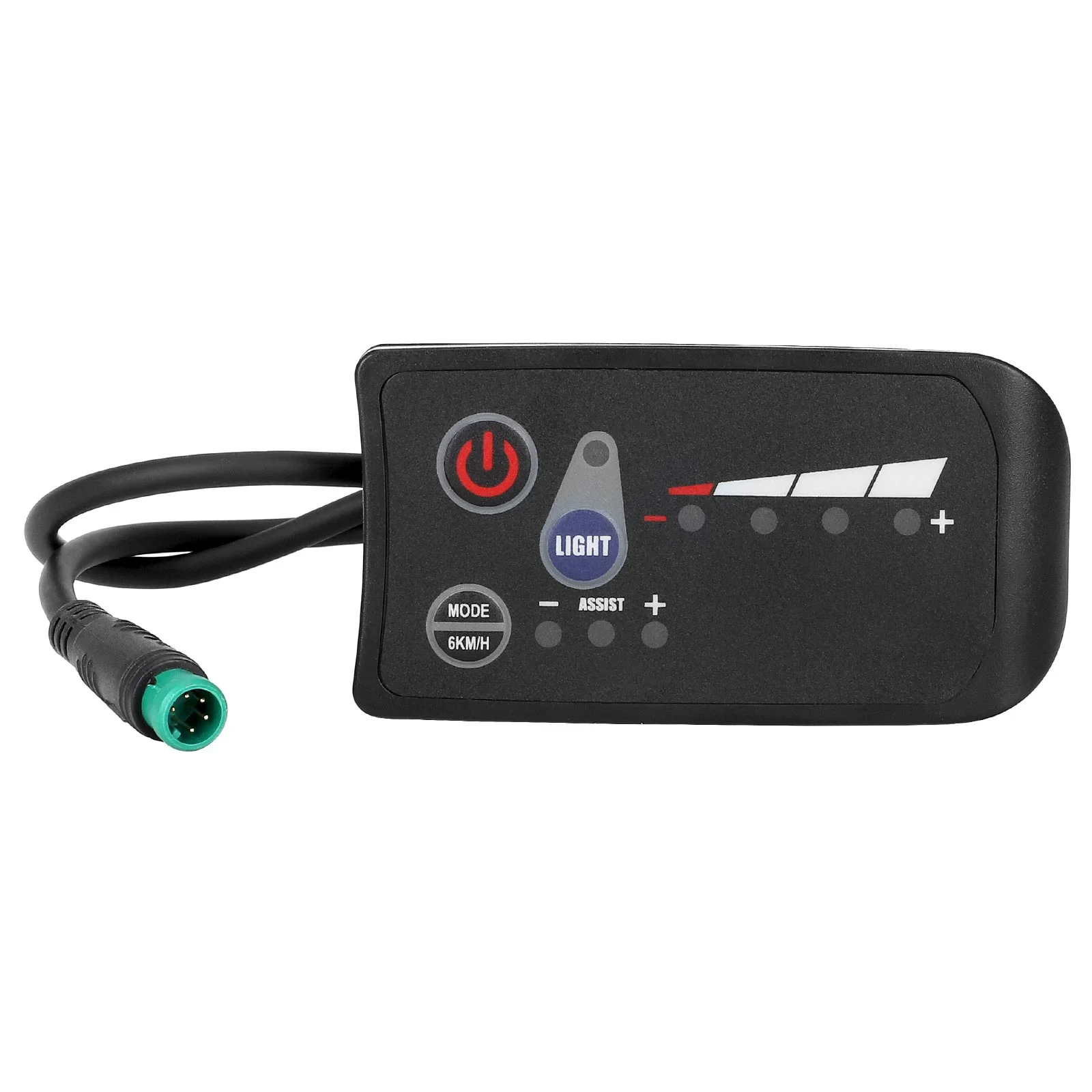 Contor LED pentru vehicul electric 24V, cu conector impermeabil