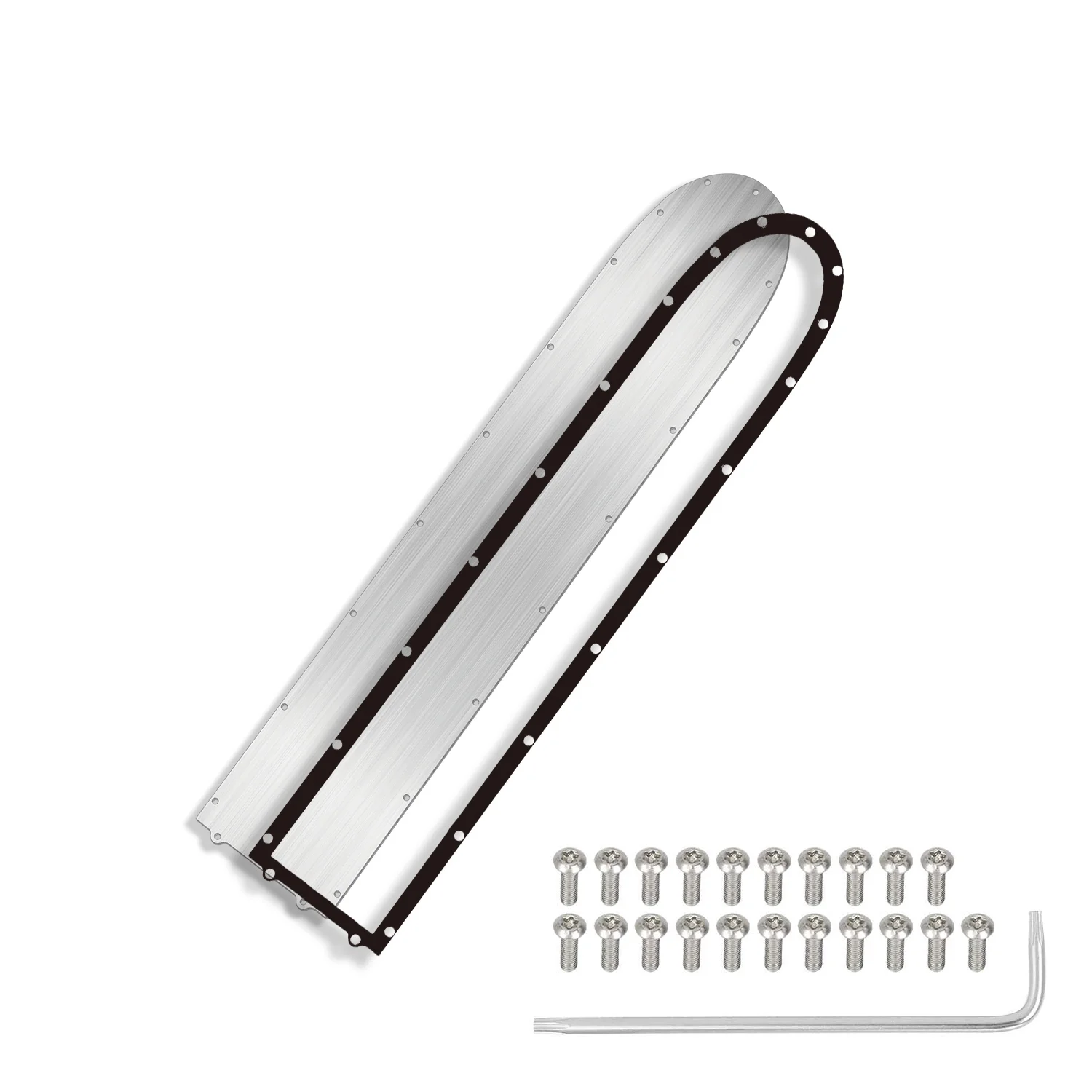 Capac inferior din oțel inoxidabil cu șuruburi antifurt și scule, pentru Xiaomi Pro, Pro2