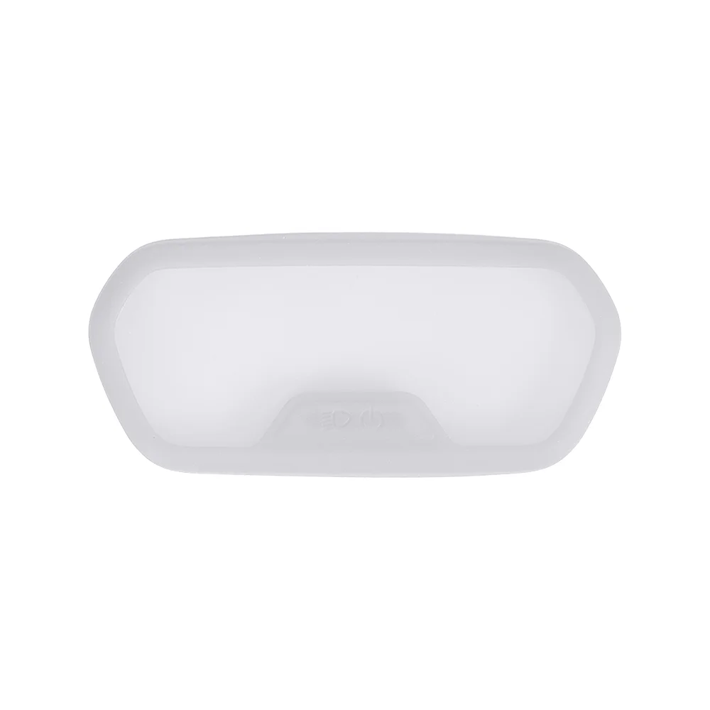Husă pentru afișaj/bord din silicon, albă, pentru Ninebot E2, E2 Pro, E2 Plus