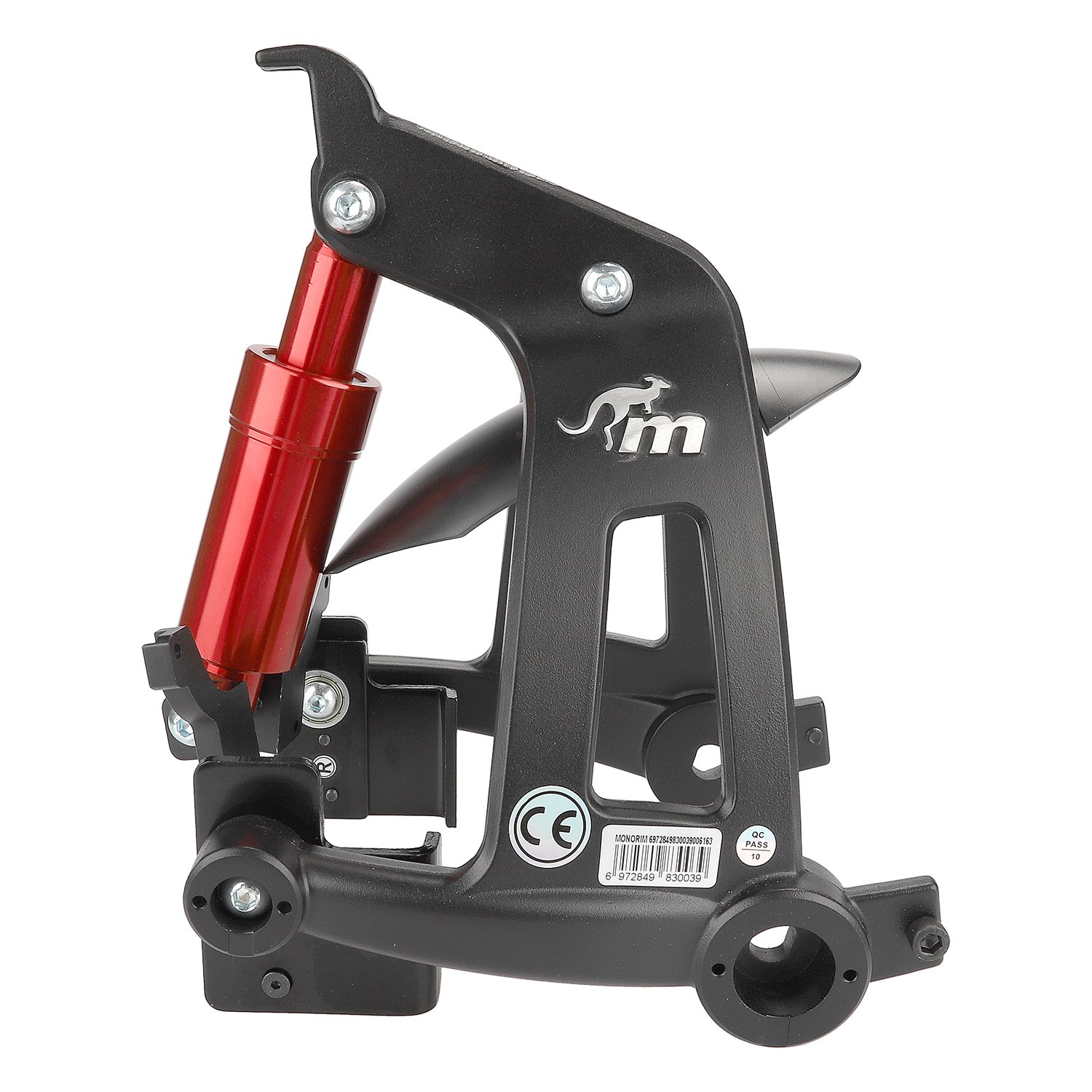 Amortizor spate MXR1-BR, negru cu roșu, pentru Max G30, Monorim