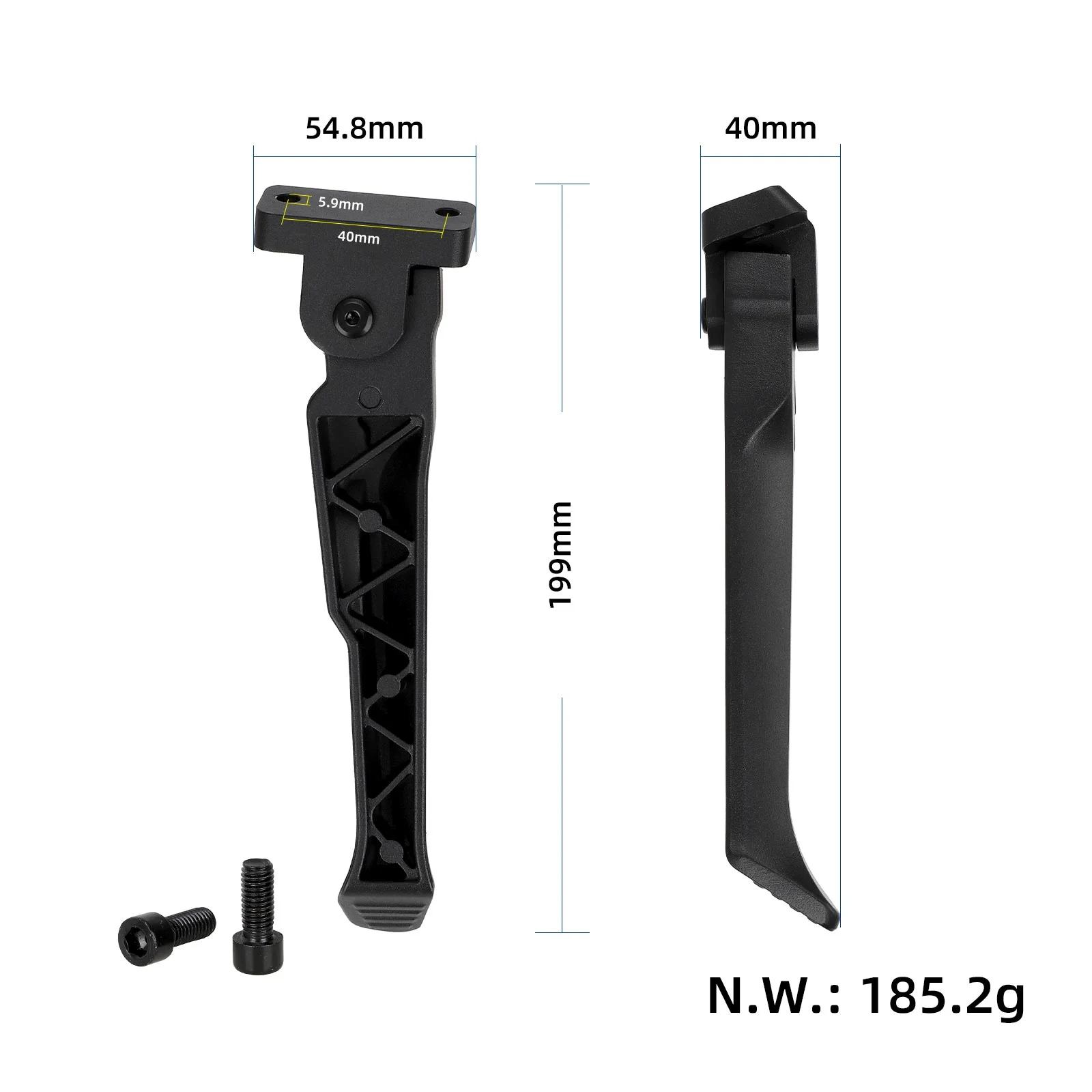 Cric de sprijin 160mm pentru Ausom DT2 Pro, Kugoo F3 Pro Max, Kugoo F3 Plus