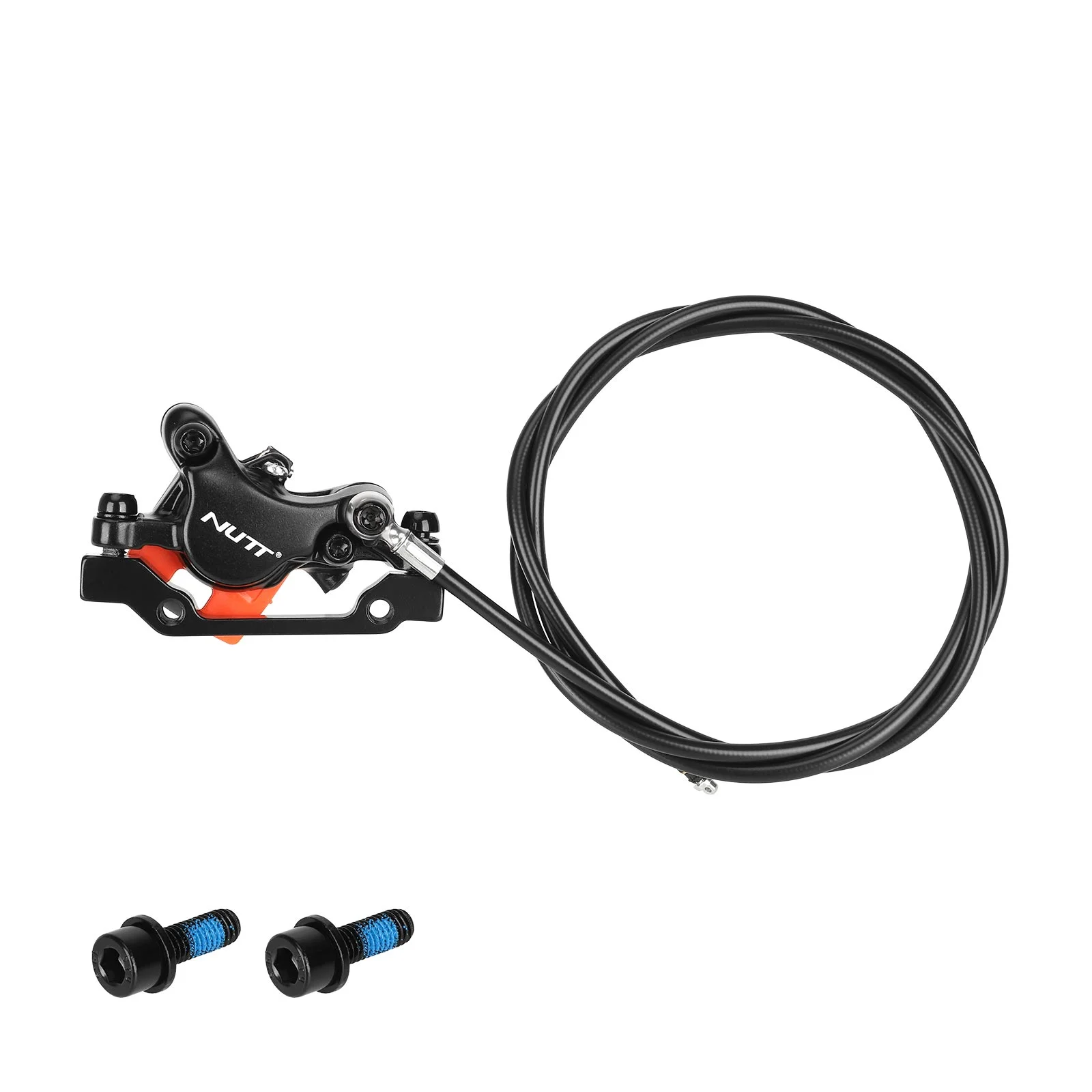 Frână hidraulică cu disc dreapta, neagră, cu cablu de 1150 mm, montaj L1, pentru Y5, Nutt